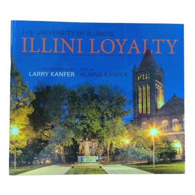 China ILLINOI LOYALTY. Um livro de introdução para a Universidade de Illinois com acabamento de capa de laminação brilhante e papel de arte. à venda