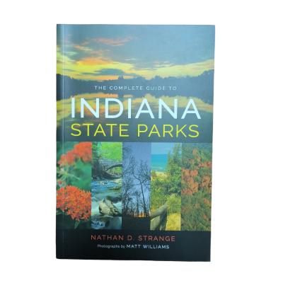 China The Complete Guide To Indiana State Parks | Custom Catalog Printing with Matte Laminated Softcover and Glossy Inner Page for sale