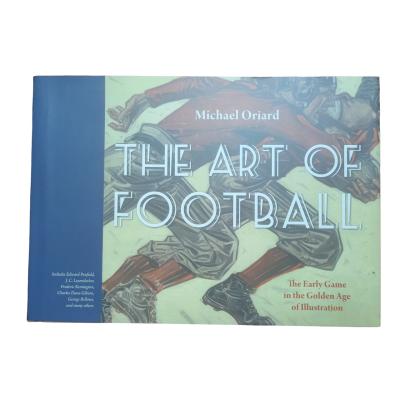 China The Art Of Football | Accepted OEM/ODM Arts Literature Featuring Matte Lamination Cover Finish And Glossy Art Paper Page for sale