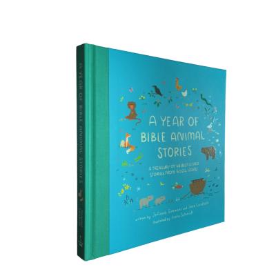 China A Year Of Bible Animal Stories | Customized Christian Children Book Printing Eco-friendly Ink And Printing Quantity for sale