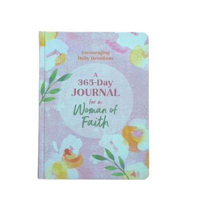 China A 365-Day Journal For A Woman Of Faith Hardcover Christian Journal With Matte Lamination And 2c Inner Pages for sale