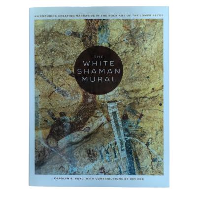 China The White Shaman Mural | Professional Hardcover Textbook Printing with PLC Case and Gloss Art Paper Pages plus Jcaket for sale