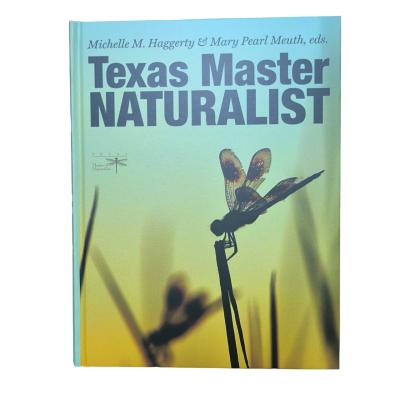 China Mestre naturalista do Texas. Impressão offset 4C/4C para livros de texto de capa dura usando tabuleiro de 2,5 mm e laminação brilhante. à venda