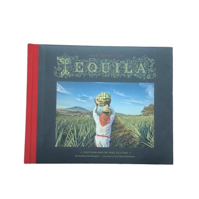 China De Geest van Tequila. Professionele Offset Printing Matte Laminated Coffee Table Book met Gloss Art Paper Te koop