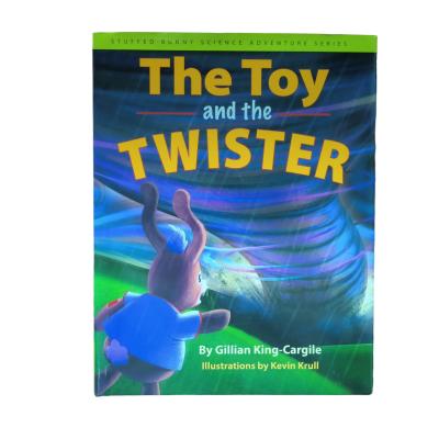 China Toy And Twister Professional Children's Book Printing With Matte Laminated Hardcover And Gloss Paper for sale