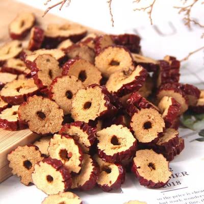 China Health Tea Loose Snacks Chinese Red Dates Slice / Red Dates Chips for sale