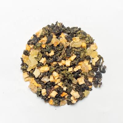 China Wholesale custom loose tea sweet fruit peach flavor oolong fruit tea loose tea for sale