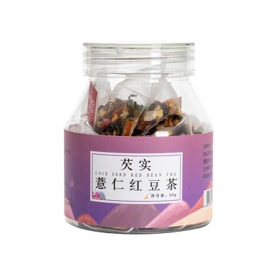 China Red bean tea in natural herbal mixed coix tea bags and seed slimming detox tea for sale