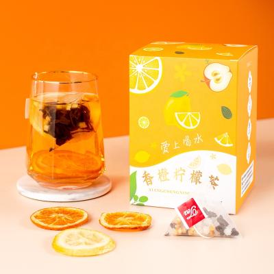 China New Tea Package Mix Fruit Tea Bags Dried Lemon Orange Slice Mixed Fruit Tea for sale