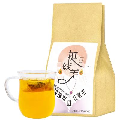 China Herbal Papaya Kudzu Root Tea In Bags Blended Tea For Breast Enlargement Lifting Herbal Tea for sale