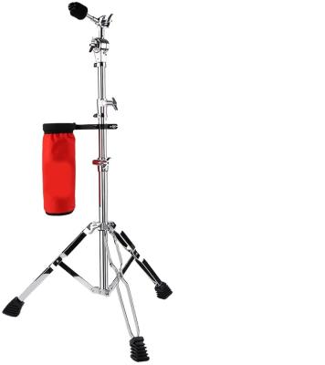 China wholesale 8/10/12inch djembe drum set cymbals stand straight rod straight-tilted dual-function cymbals stand for sale