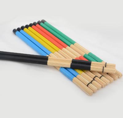 China A wide variety of styles set drum stick bundle stick made of drum bamboo brush 19 bundles for sale