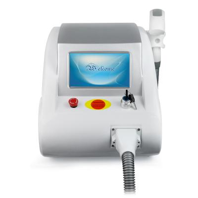 China Portable Q-switched Acne Treatment ND yag laser tattoo removal machine for tattoo removal for sale