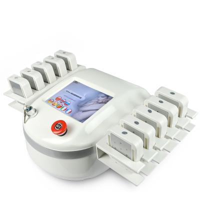 China Weight Loss Body Shape 650nm 940nm Touch Screen Lipo Dual Wavelength Laser Slimming Machine for sale