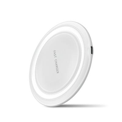 China Mobile Phone 15W Qi Magnetic Induction Fast Wireless Charger Pad For iPhone 12 11 Samsung Xiaomi Huawei for sale