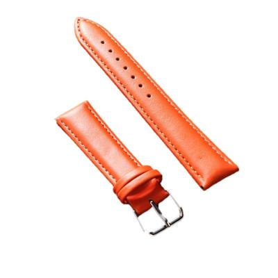 China Genuine Leather Leather Second Layer Cowhide Watch Bands Replacement Leather Strap For Dw for sale