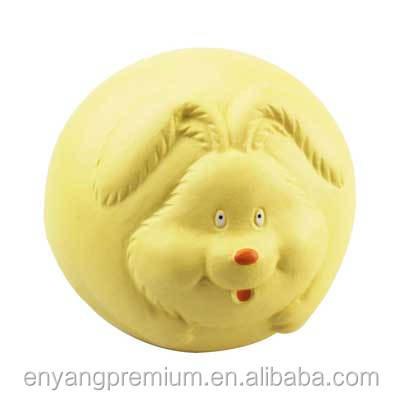 China European Rabbit Ball Rabbit Europe Shaped PU Stress Ball Promotion Gift Stress Toys for sale