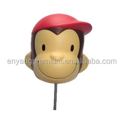 China New Arrival Cheap High Quality Promotional Cute Monkey Anti Stress Toy Ball Head for sale