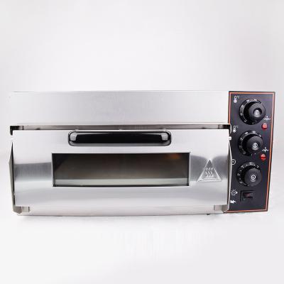 China Hotel Factory Price Wholesale One Deck Stainless Steel Pizza Oven For Restaurant for sale