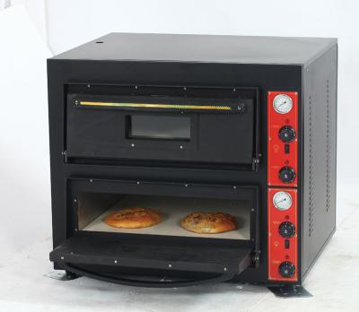 China Hotels Twin Deck Pizza Ovens Electric Bakery Oven for sale