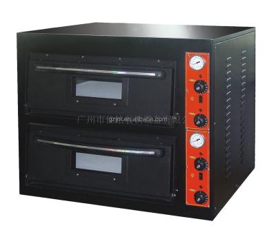 China Professional Kitchen Equipment Stainless Steel TEP-6-2A Double Layer Electric Pizza Oven for sale