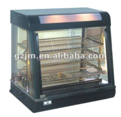 China TFW-1200R Stainless Steel Curved Glass Food Warmer Display Showcase for sale