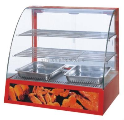 China DH-2P Stainless Steel Hot Food Warmer Display Showcase for sale