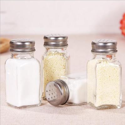 China Youcheng Spice Pepper Salt Sugar Chilli Powder Viable Glass Shaker Shaker for sale