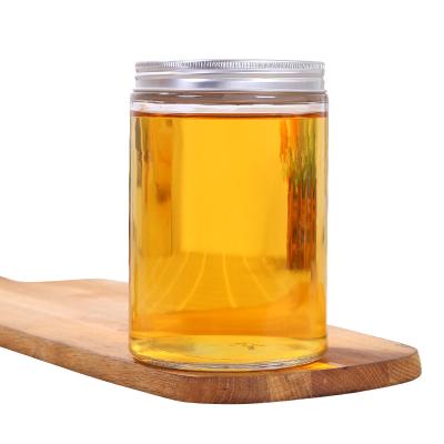 China High Quality 250ml Stocked 380ml 500ml 750ml Honey Glass Jar Jam Food Sealed Storage Jar for sale