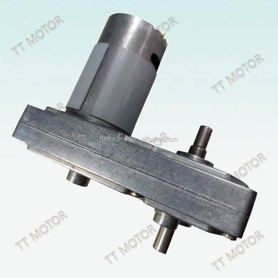 China Totally enclosed square geared 6 volt dc motor 5rpm for sale