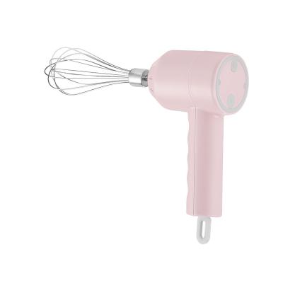 China Hot-selling Multifunctional Kitchen Egg Beater Stainless Steel Mini Functional Electric Home Hand Mixer Cake Egg Beater Button Beater for sale