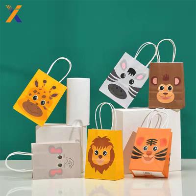 China 2021Wholesale Recycled Materials Luxury Black Shoes Clothes Kraft Paper Bags Printed Custom Logo Packaging Paper Clothing Shopping Gift Jewelry for sale