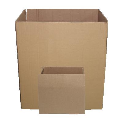 China Recycled Materials Custom Logo Foldable Corrugated Small Cardboard / Large Shipping Packaging Cardboard Box With Logo for sale