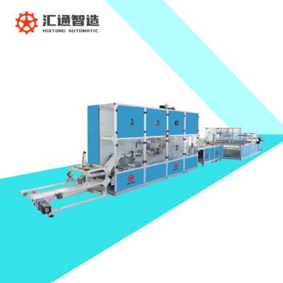 China High Quality High Quality Medical Nonwoven Towel Machine Full Automatic Face Hole Towel Machine for sale