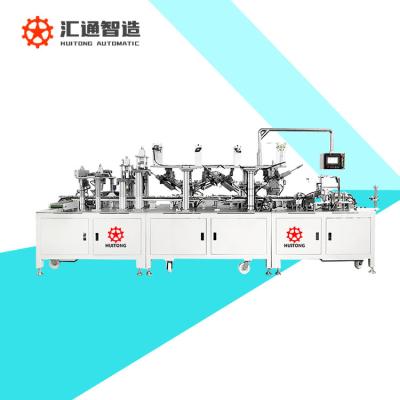 China High Speed ​​Stability Cup Mask Machine All In One Post End Production Line Integrated Line At The Bottom End Of N95 Cup Mask Machine for sale