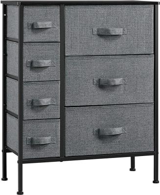 China CLASSIC Modern Metal Shelves Storage Chest 7 Drawers Storage Cabinet With Tissue Box Storage Racks for sale