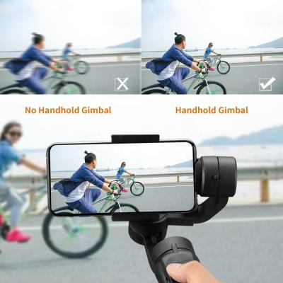 China Mobile Phone 3 Axis Camera Gimbal Stabilizer Handheld Foleable Without App For Phone Camera for sale