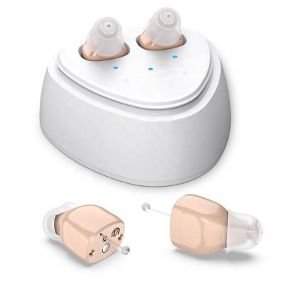 China Digital Hearing Aids Rechargeable K&Fcoptee Mini Hearing Aid Invisible Rechargeable For Seniors for sale