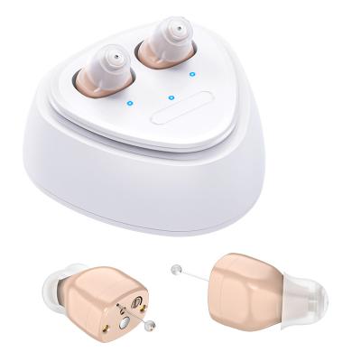 China Digital Processing K&Fcoptee Newest Digital Rechargeable Hearing Aids With Charging Box for sale