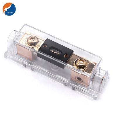 China Heat Resistance Automotive Plastic Housing 0 2 4 A.W.G. Gauge ANL with 200A fuse for sale