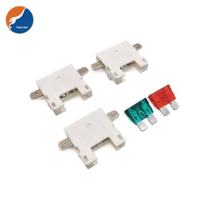 China Automotive ATO ATS ATY 2 Ways White Expression Standard ATC Blade PCB Fuse Holder for sale