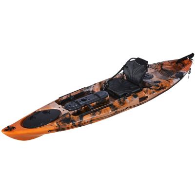 China New Design of LLDPE Fishing Kayak Canoes and Single Kayak Fishing Kayak for sale