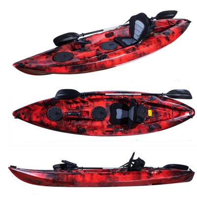 China Sports single kayak/canoe/boat to pack and kayak fishing access sit on top LLDPE for sale