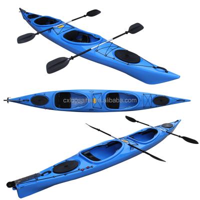 China HDPE Ocean Double Sea Kayak / Plastic Sea Kayak / Sit In Kayak for sale