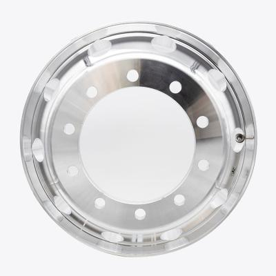 China Commercial Polish Aluminum Heavy Duty Truck Wheels And Rims From Heavy Truck Factory Wholesale Price for sale