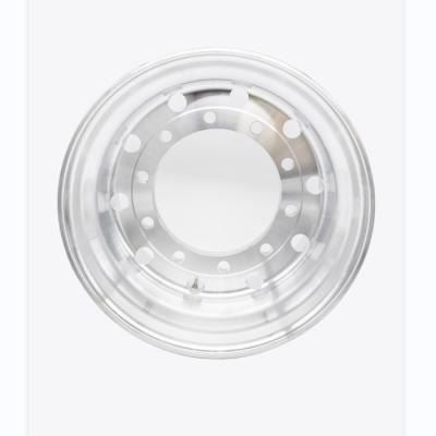 China High Quality Aluminum Truck Wheel Rim 22.5 Inch Wheel Tubeless Rim For Commercial Bus for sale