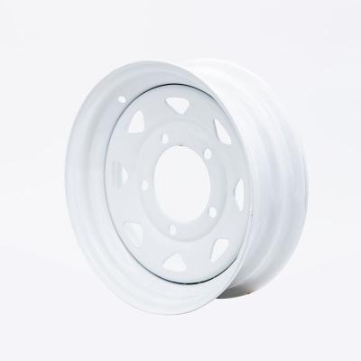 China Customized steel factory production trailer wheel 4.5JX13 rim wheels are high quality and low price for sale