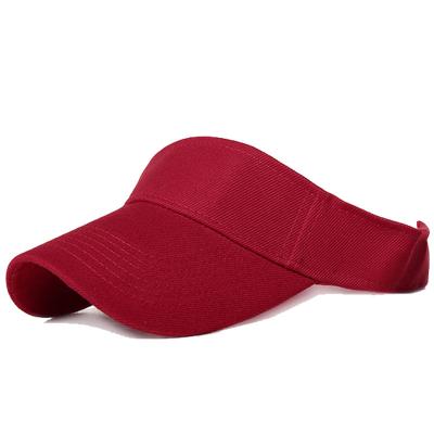 China Wholesale Price Character Wholesale Price Sunvisor_cap Tennis Sun Hat Plain Visor Hat for sale