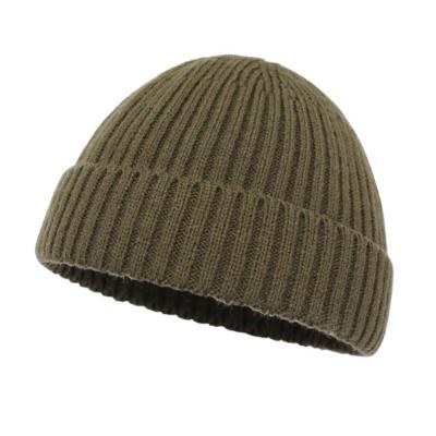 China COMMON Fisherman Beanie For Mens Womens Knit Cuff Beanie Cap Trawler Beanie Hat Winter Warm Hats for sale