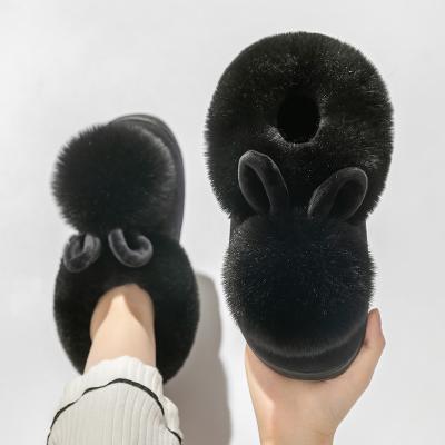 China Hopeful fashion trend for winter factory wholesale cheap plush indoor cotton hot sale unisex house slippers for men for sale